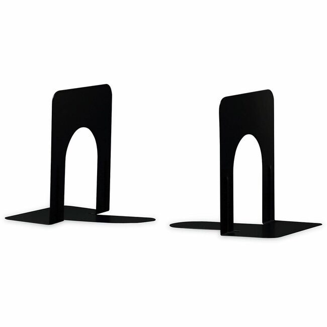 Universal Office Products Bookend Econmy 5"H Black UNV54051