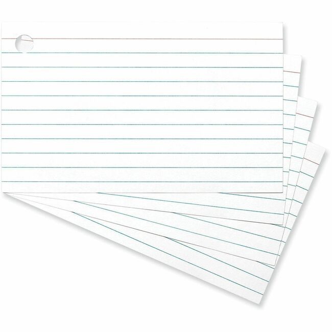 Universal Office Products Index 4X6 Ring Assorted UNV47300