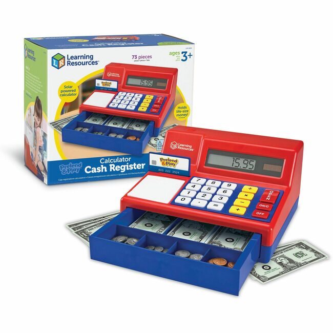 Learning Resources Register Cash Calc Reg LRNLER2629