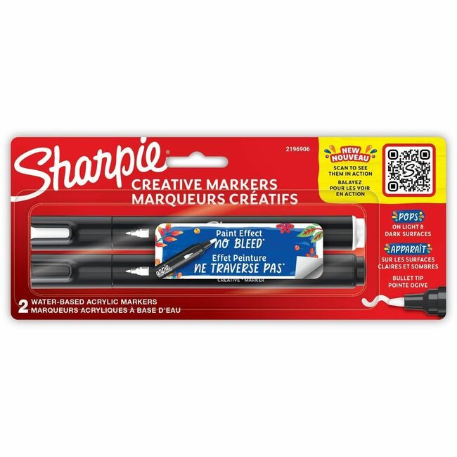 Sharpie / Expo / Prismacolor / Sanford Newell Brands / Sanford Sharpie / Expo / Prismacolor / Marker Shrp Bull-Create 2 Count SAN2196906