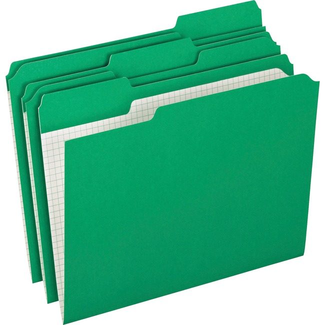 Pendaflex Folder Letter Double 11PT 1/3 Lgn PFXR15213BGR