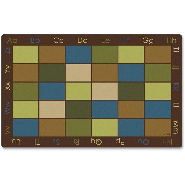 Carpets for Kids Rug Seating Naturl 76"X12 CPT18112