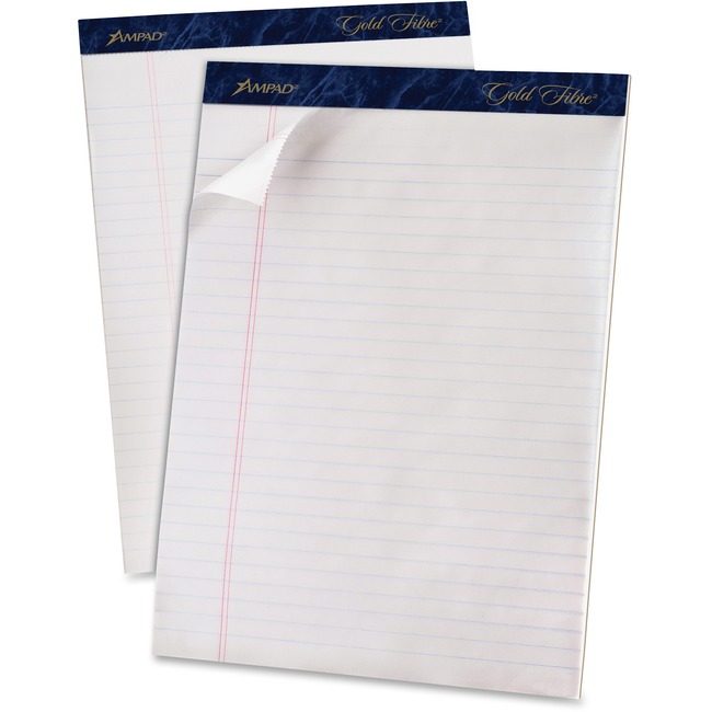 TOPS Products Pad Legal 8.5X11.75 4 Pack We TOP20031R