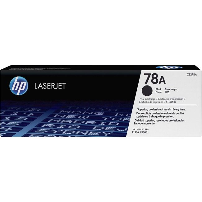 HP Inc. / Hewlett-Packard Toner Ljpro P1606 Srs Black HEWCE278A