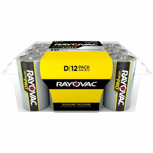 Energizer Holdings Rayovac Batteries Pro Ultra D RAYALD12PPJ