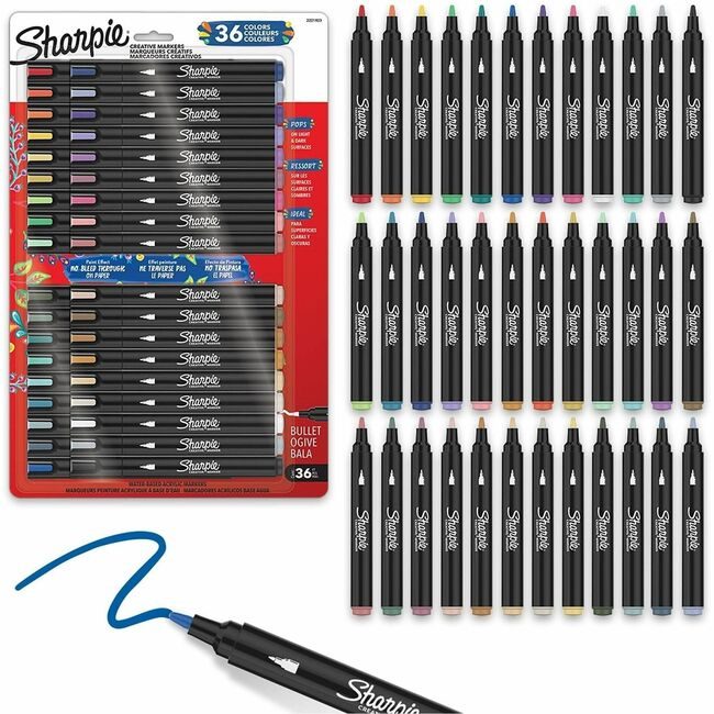 Sharpie / Expo / Prismacolor / Sanford Newell Brands / Sanford Sharpie / Expo / Prismacolor / Marker Shrp Bullcreate 36 Count SAN2221923