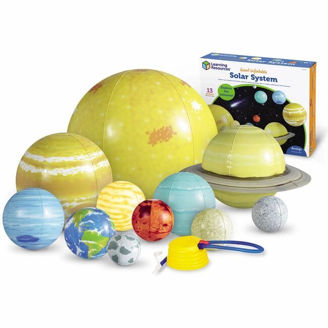 Learning Resources Kit Solar Systm Ifltbl 12PC LRNLER2434