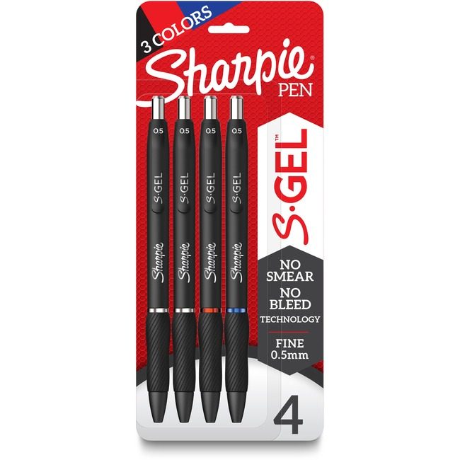 Sharpie / Expo / Prismacolor / Sanford Newell Brands / Sanford Sharpie / Expo / Prismacolor / Pen Gel 0.5MM B.Asst 4 SAN2116199
