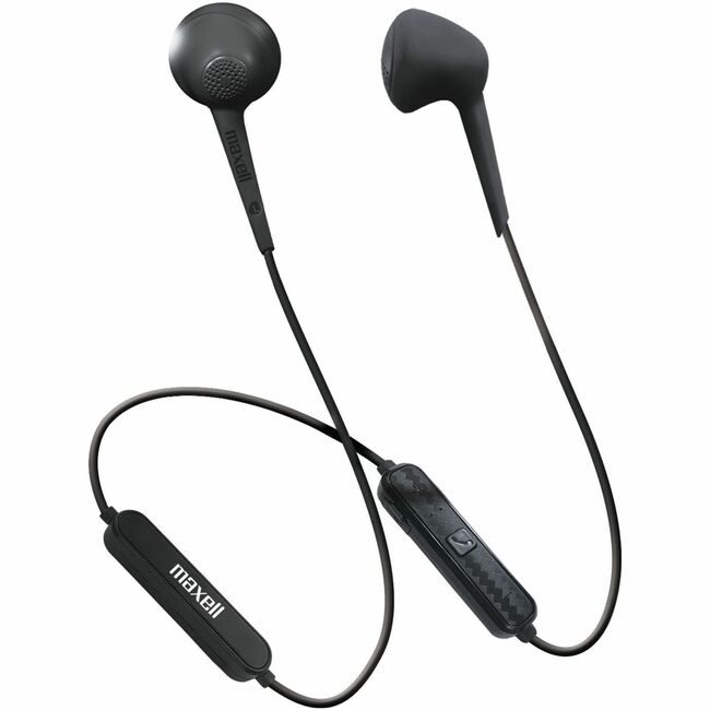 Maxell Earbud Wireless Jelleez Black MAX198018