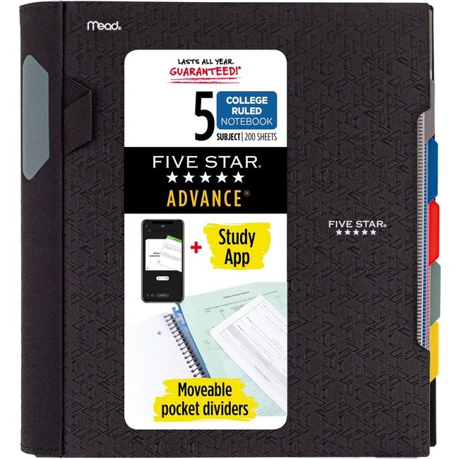 ACCO Brands Mead / Five Star Notebook 5STAR Advance 5SUB MEA06326
