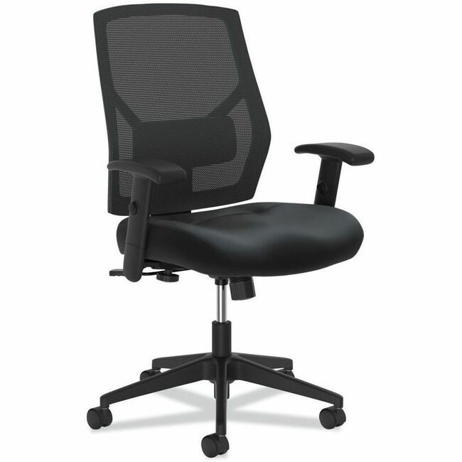 basyx by HON The HON Company basyx by Chair Black Leather Mesh BSXVL581SB11T