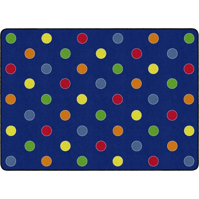 Flagship Carpets Rug Classroom Dots Primary FCIFE40932A