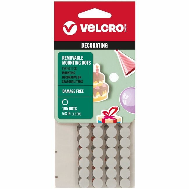 VELCRO Brand Velcro Companies Brand Fastener Mnt Rmv 5/8" CIR80 VEK30173