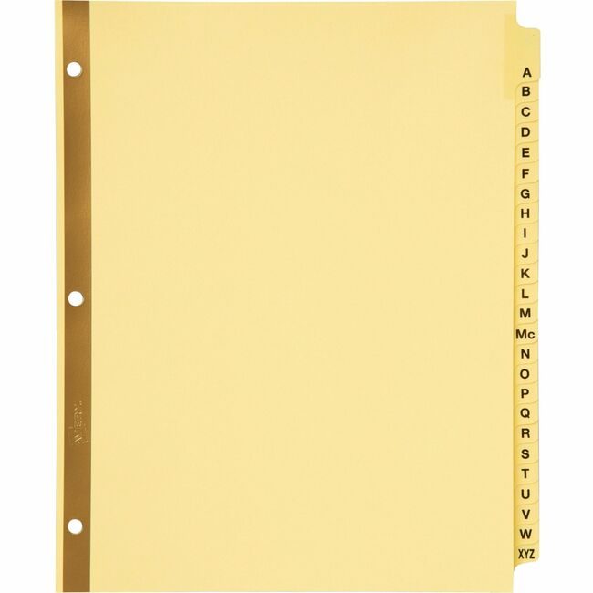 Avery Products Corporation Dividers Gold Reinf A-Z AVE11306