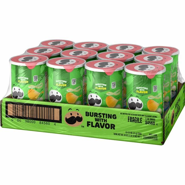 Kellanova Kellogg's Pringles Sour Cream & Onion KEB84560