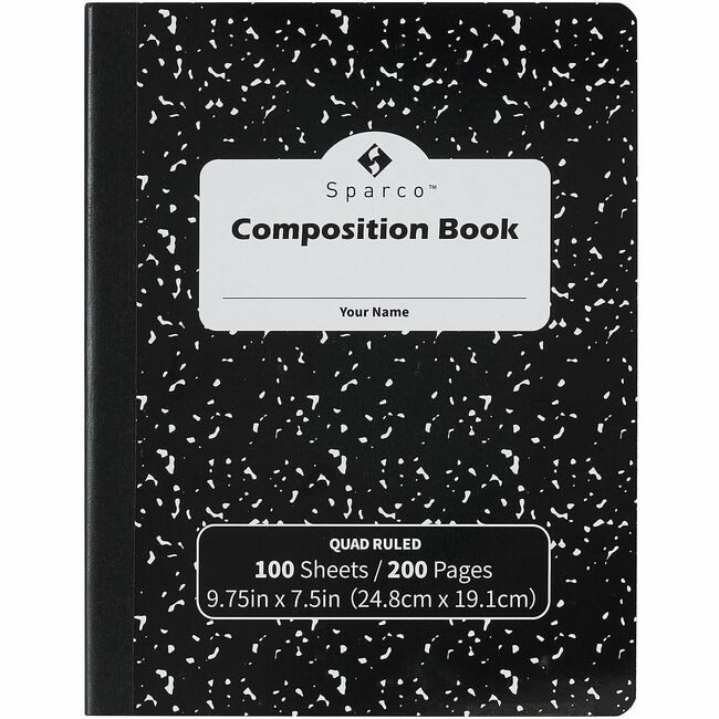Sparco Notebook Comp Quad 6 Pack Black SPR20957