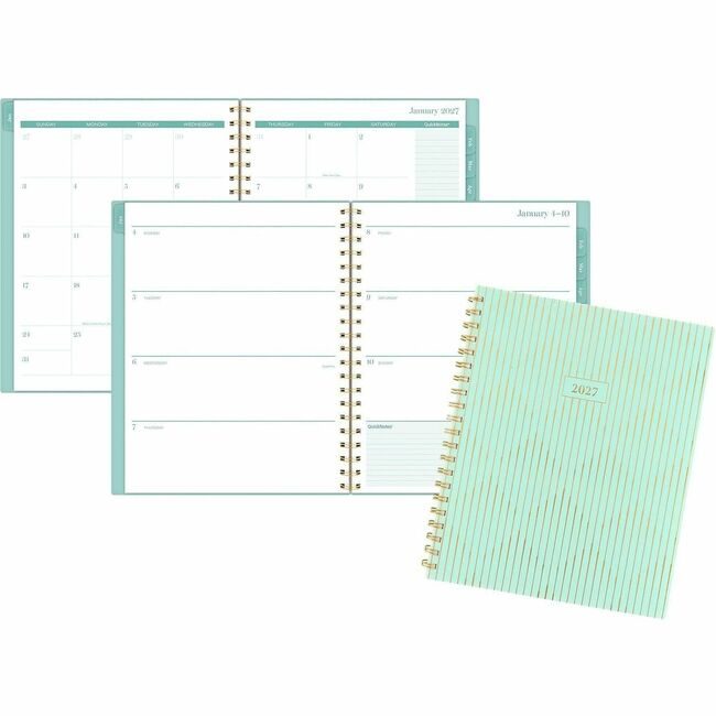 ACCO Brands AT-A-GLANCE Planner Wk/Mthly Glimmer Large AAG1843905