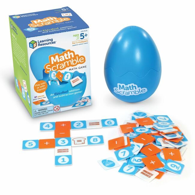 Learning Resources Game Math Scramble LRNLER9131