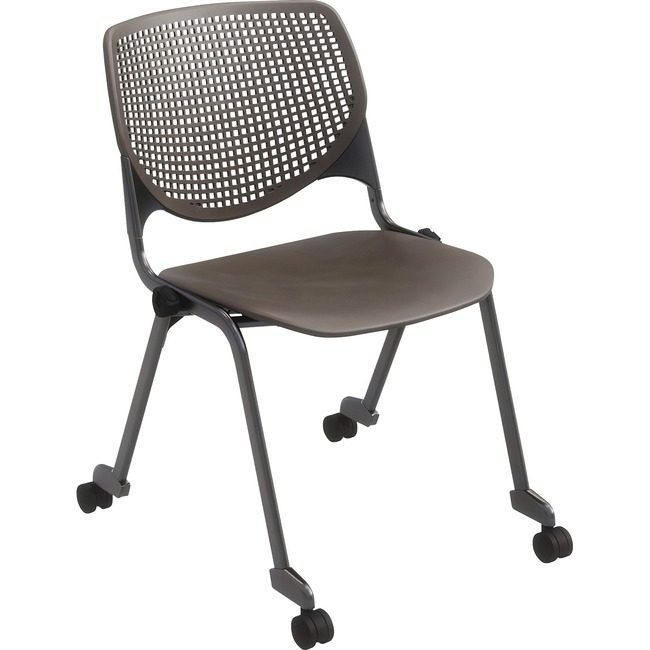 KFI Seating Poly Caster Stack Chair KFICS2300P18