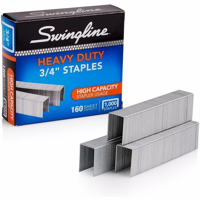 ACCO Brands Swingline Staples Heavy-Duty Cp 3/4" 1000 SWI35319