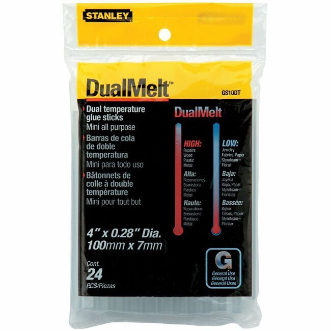 Bostitch / Stanley Stanley Black & Decker Bostitch / Dual Temp Mini Glue Sticks BOSGS10DT