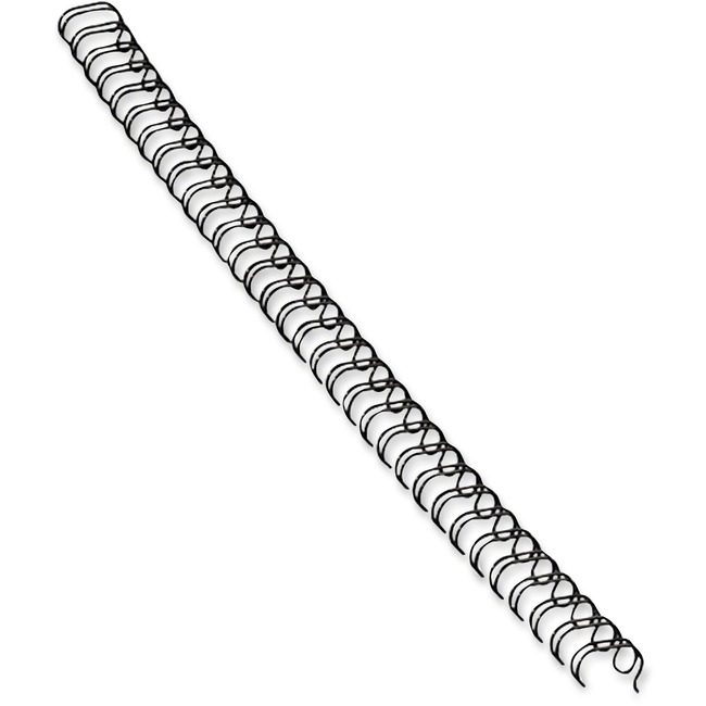 Fellowes Brands Spines Wire 9/16" 25 Pack Black FEL5255601