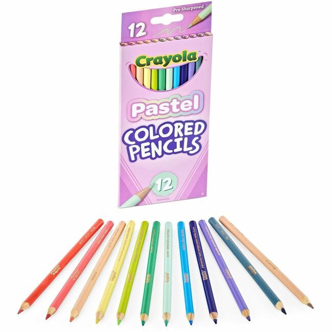 Crayola LLC Pcl 12CT PASTEL CYO682030