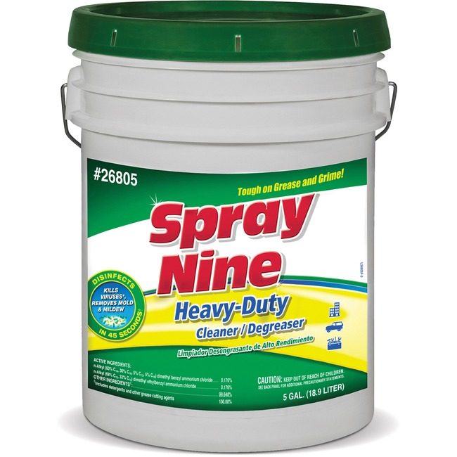 ITW Permatex / Grez-Off Cleaner Disinfectant 5GL 9S PTX26805