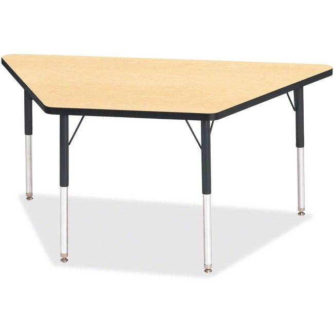 Jonti-Craft, Inc. Table Trapezoid 30X60 Mp/Bk JNT6443JCA011