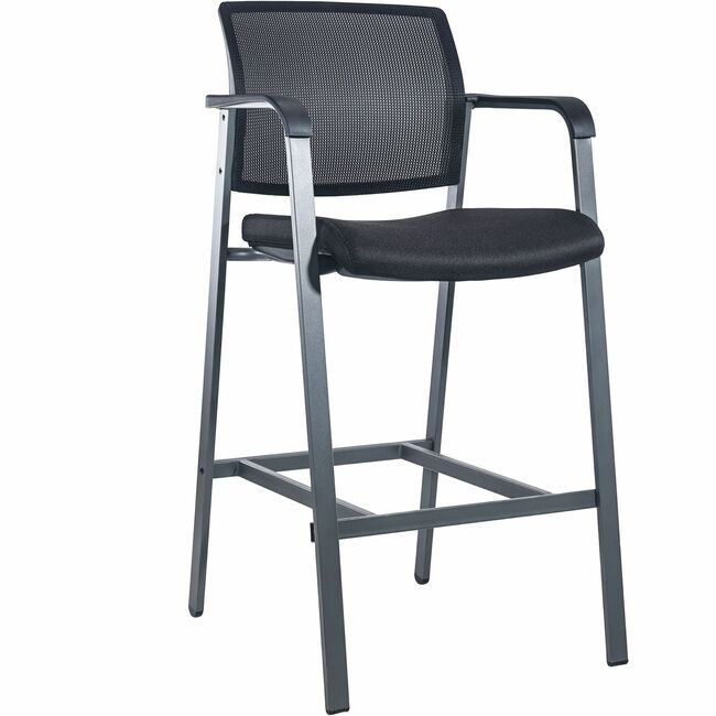 Lorell Stool Guest Mesh Black LLR30954