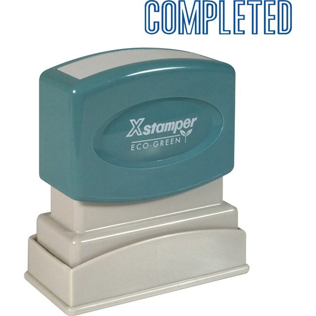 Shachihata / Xstamper Stamp Pre-Inkd Completed Be XST1026