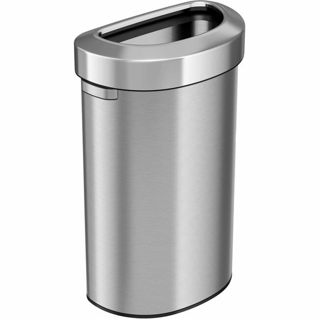 HLS Commercial Trashcan Opentop Stainless HLCHLS23DOT