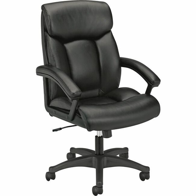 basyx by HON The HON Company basyx by Chair Exec Highbk Lthr Black BSXVL151SB11