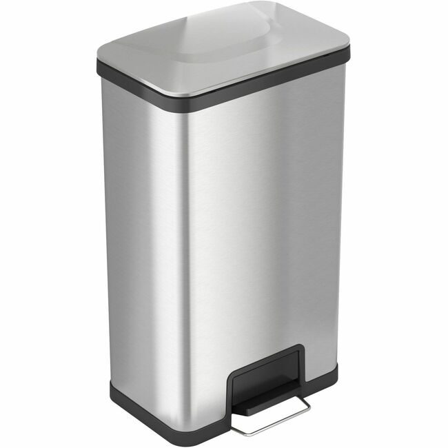 HLS Commercial Trashcan Step Stainless 18G HLCHLS18SS