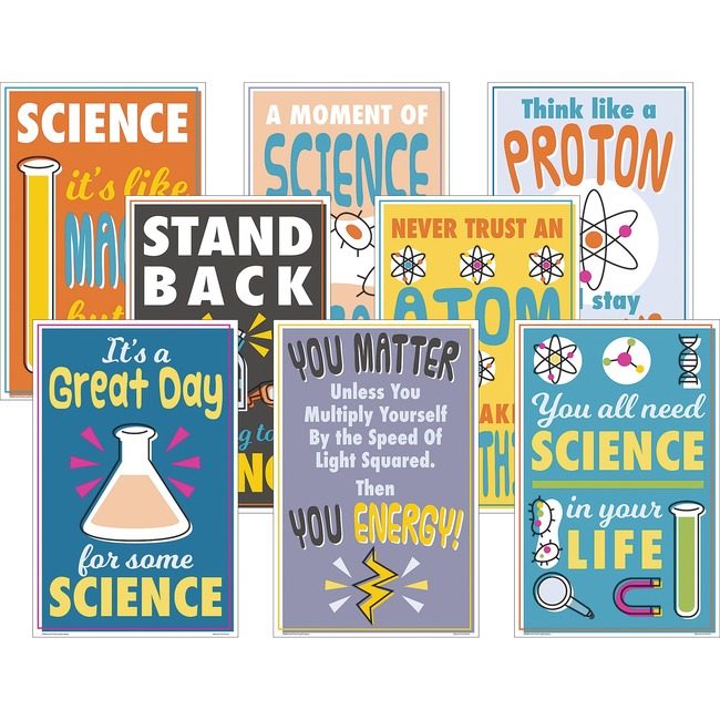 Teacher Created Resources Set Chart Science Fun TCRP175