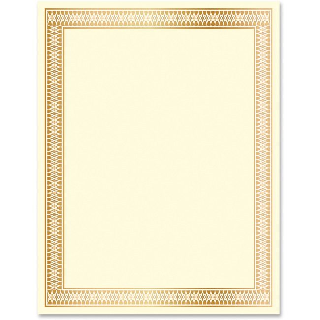 Geographics Certificate Traditnl Gld Fl GEO47833