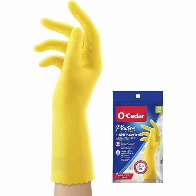 Freudenberg Household Products LP O-Cedar Gloves Handsaver Medium FHP163675