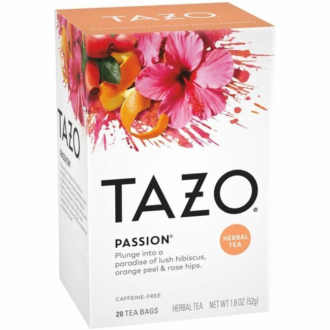 Starbucks Coffee Company Tea Tazo Passion 20 BAGS TZO20045