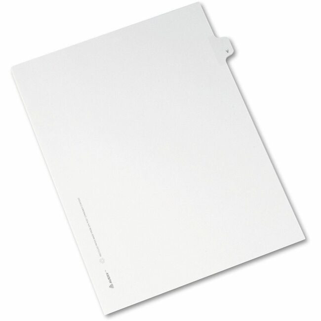 Avery Products Corporation Index Legal Sdtab V AVE82184