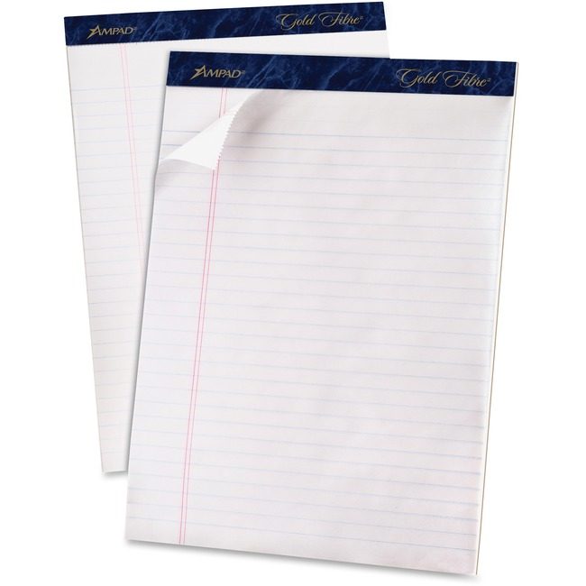 TOPS Products Pad Legal Gldfbr 8.5X11.75 We TOP20070