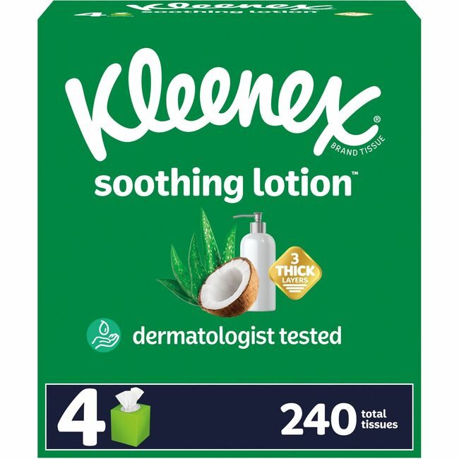 Kimberly-Clark Professional Kleenex / Scott / WypAll / Kimtech Facialtissue Soothinglotion KCC54289