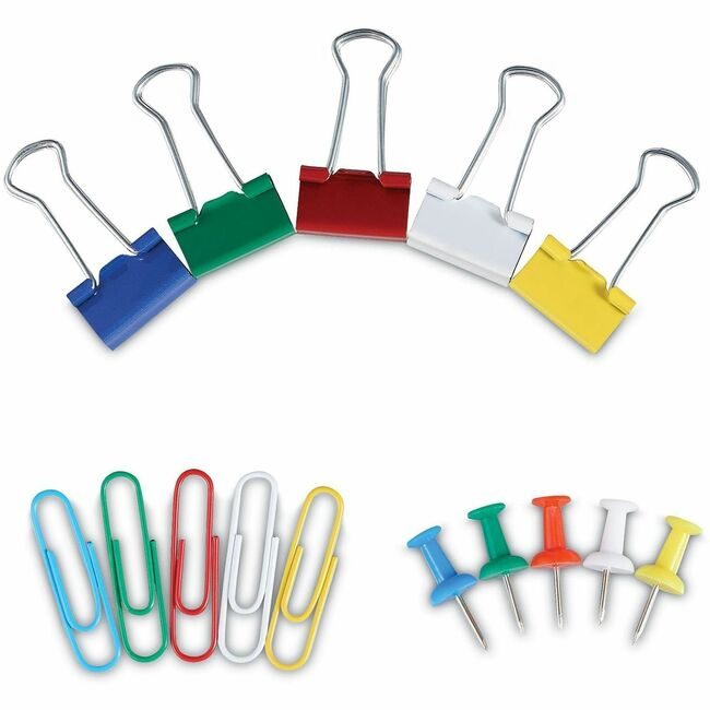 Universal Office Products Kit Clips Pin Paper Bindr UNV31203