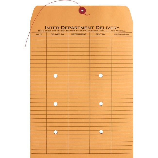 Business Source Envelope Intrdept S/B 10X13 BSN42255