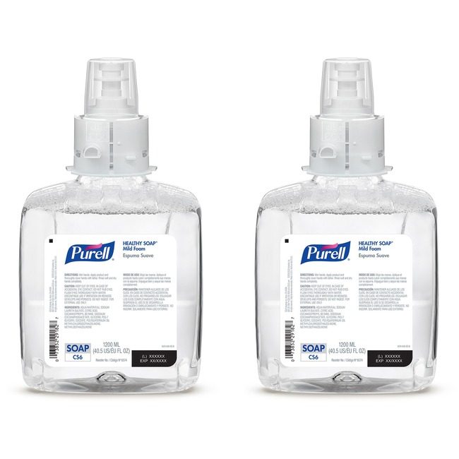 GOJO Industries Soap CS6 Refill Foam GOJ6574-02