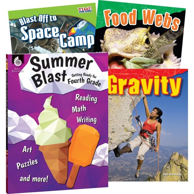 Teacher Created Materials / Shell Education Book Science Summer GR4 Set SHL51680