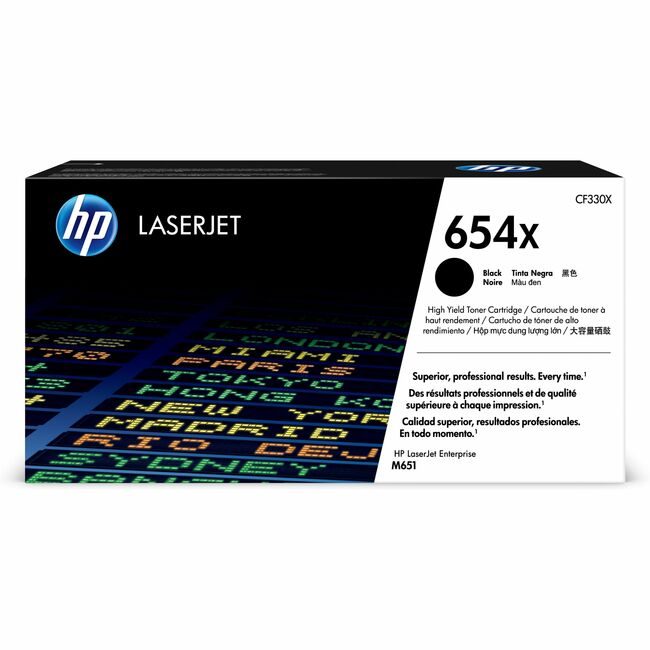 HP Inc. / Hewlett-Packard Crtdg Lj Black ORIG 654X HEWCF330X