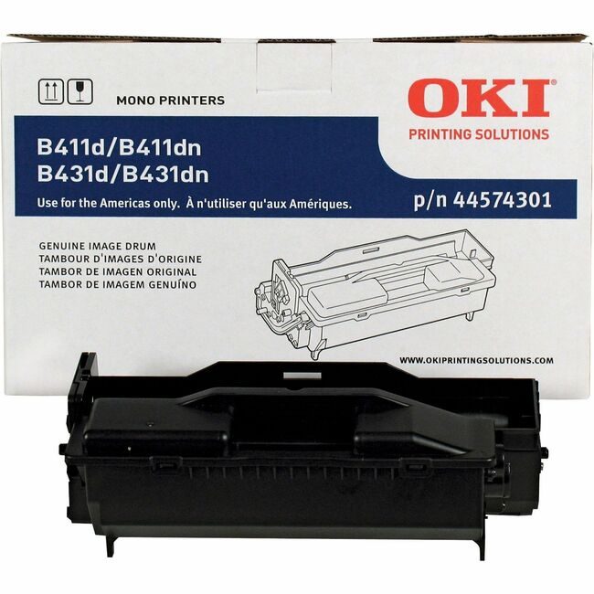OKI Data Drum Image B411/B431 Black OKI44574301