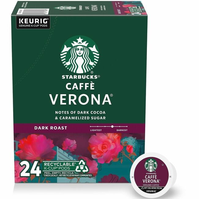 Seattle's Best Coffee Starbucks Coffee Company Seattle's Best Kcup Verona 24 Count SBK12434951