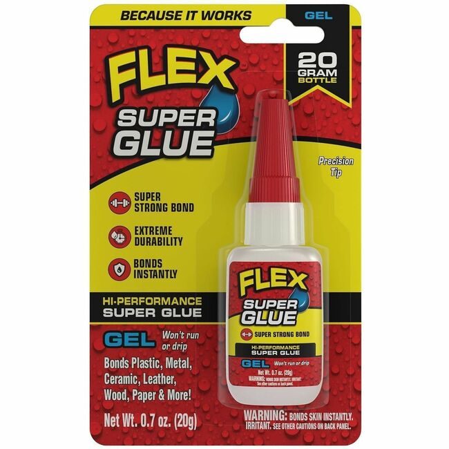 Swift Response, LLC Flex Seal Glue Super Gel 20G FLXSGGELB20