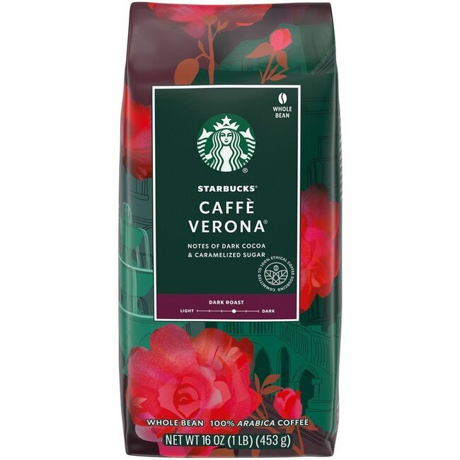 Seattle's Best Coffee Starbucks Coffee Company Seattle's Best Whlebean Verona 1LB SBK12411949CT